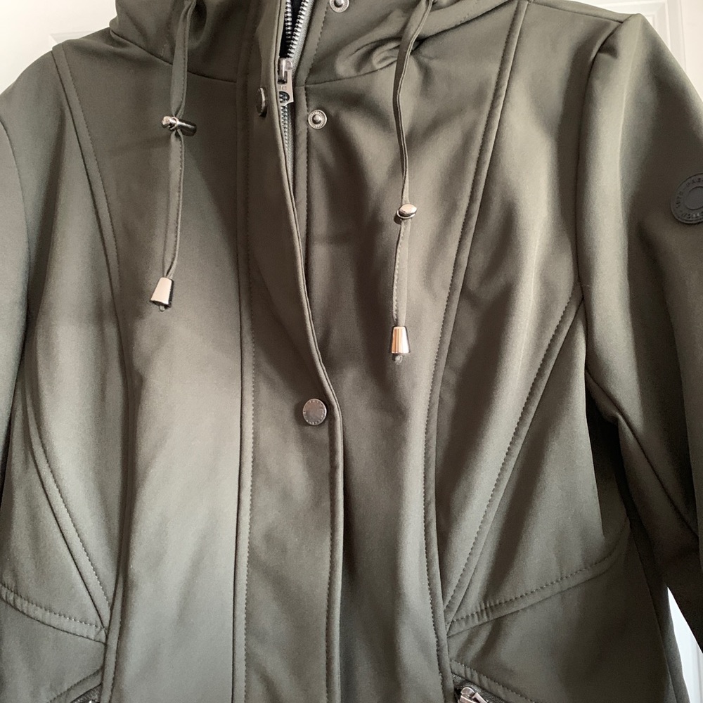 NWT FRENCH CONNECTION💥HP🎉Versatile Coat Olive, S - Picture 6 of 15